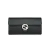 Elegant Calfskin Leather Chain Wallet sold by Louxly