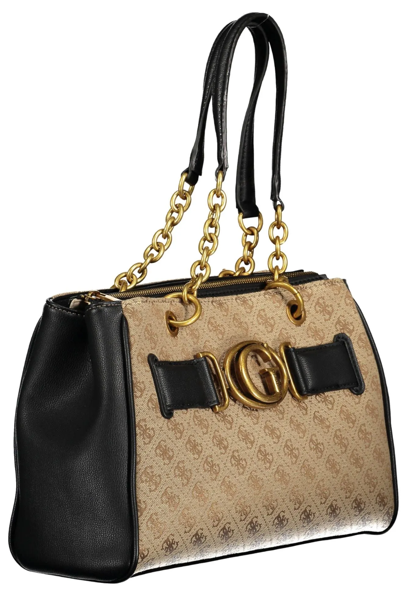 Elegant Chain-Handled Polyurethane Handbag sold by Louxly product image thumbnail 3