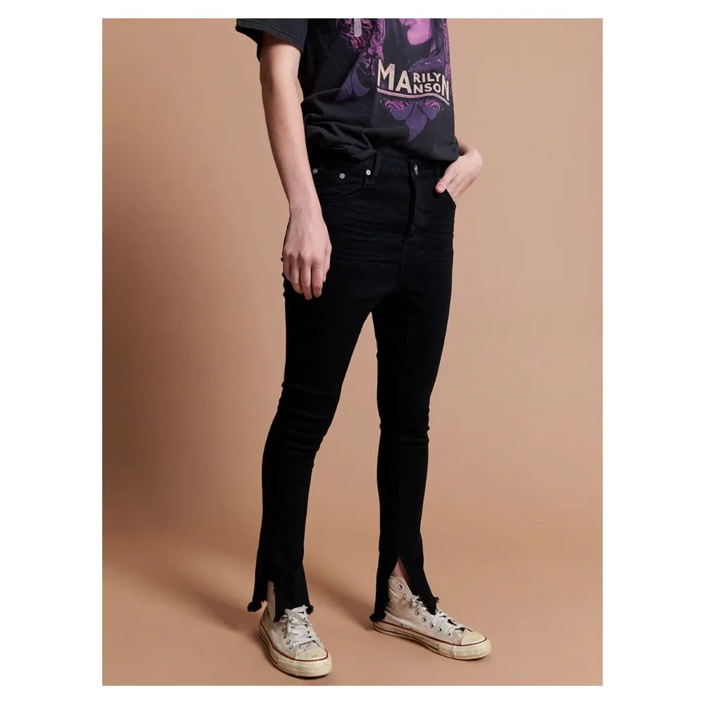 "Black Cotton Women's Skinny Jean" sold by Louxly