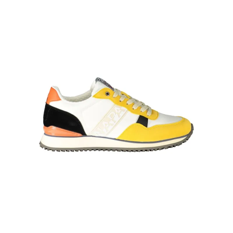 Yellow Polyester Sneaker sold by Louxly