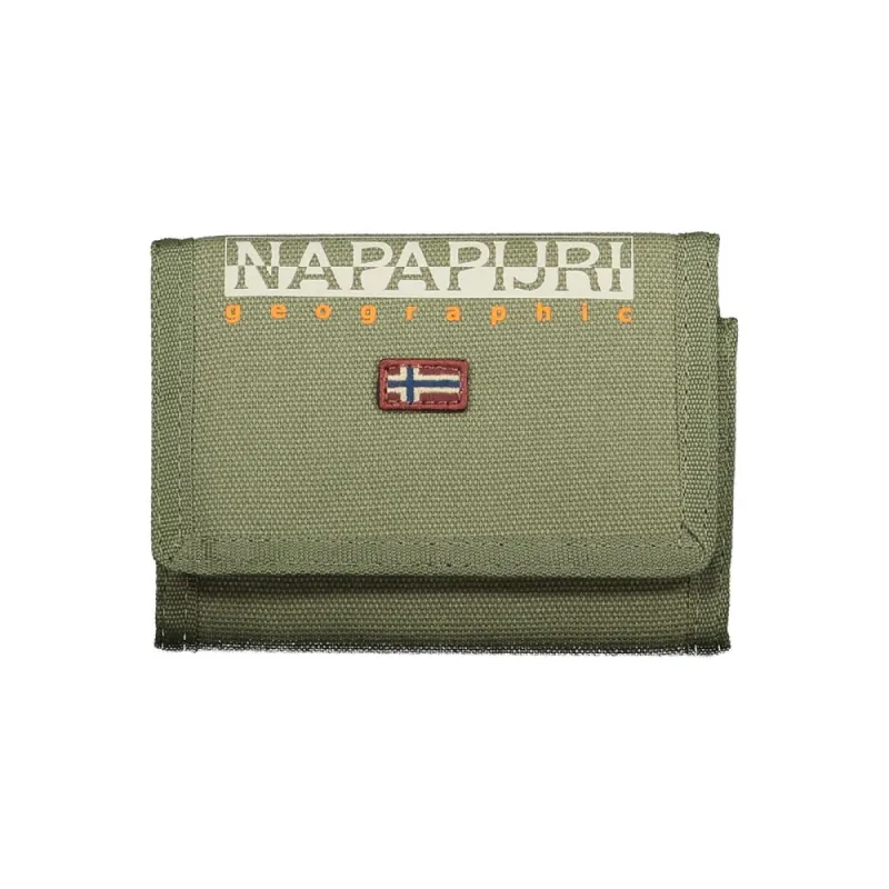 Green Cotton Wallet sold by Louxly