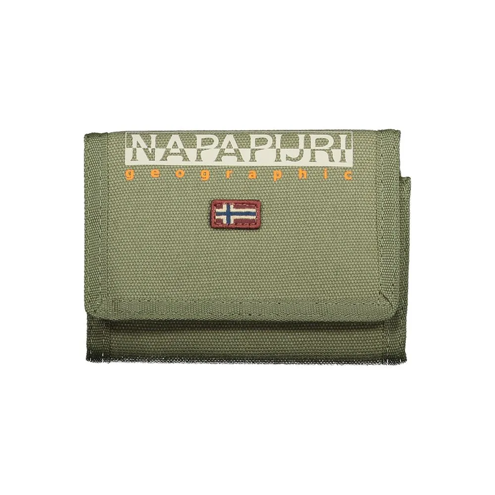 Green Cotton Wallet sold by Louxly