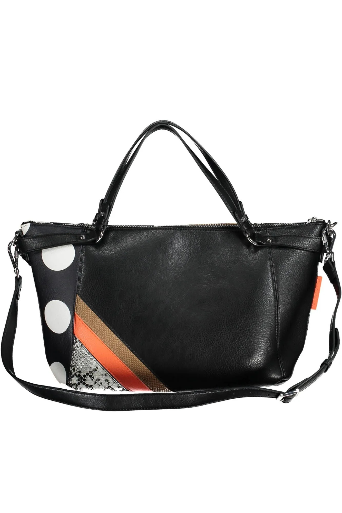 Elegant Black Versatile Handbag with Removable Straps sold by Louxly product image thumbnail 3