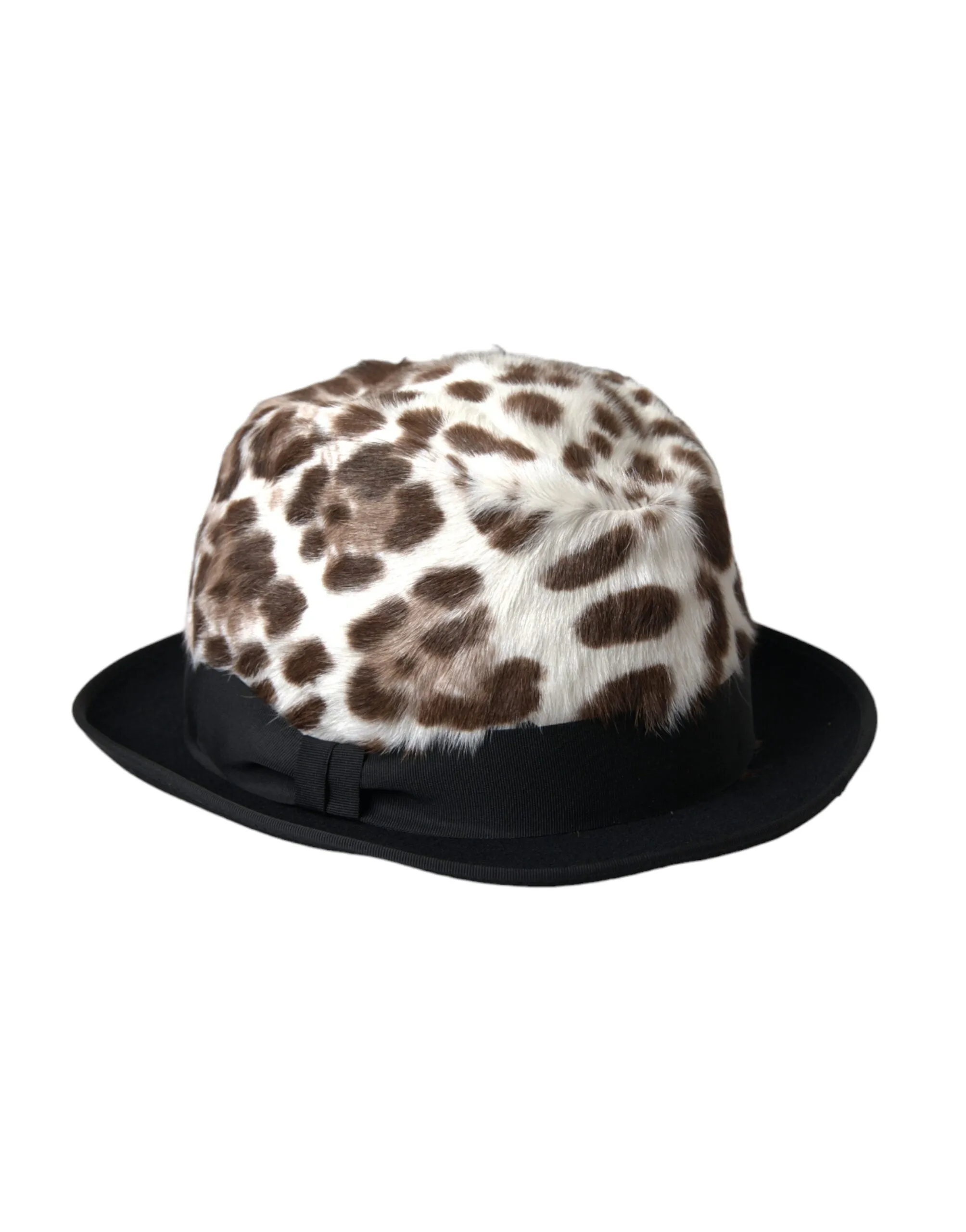 Multicolor Leopard Women Fedora Hat sold by Louxly product image thumbnail 2