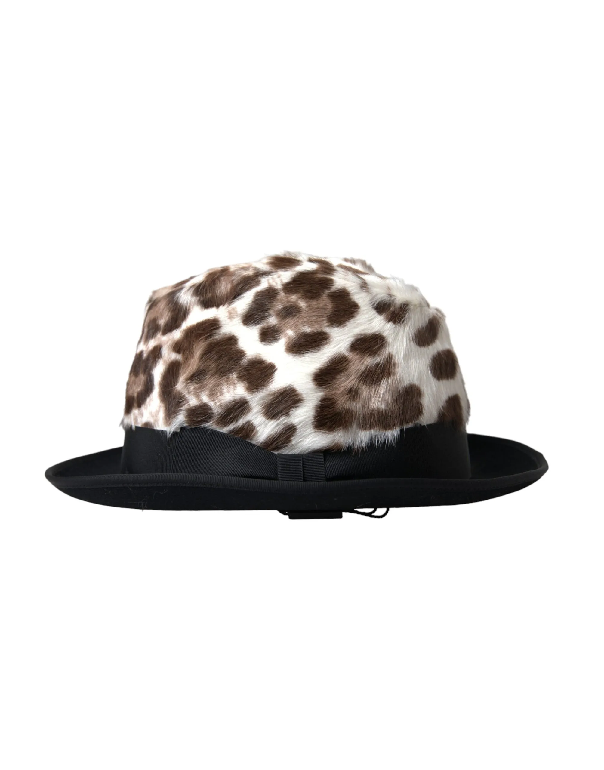 Multicolor Leopard Women Fedora Hat sold by Louxly product image thumbnail 3