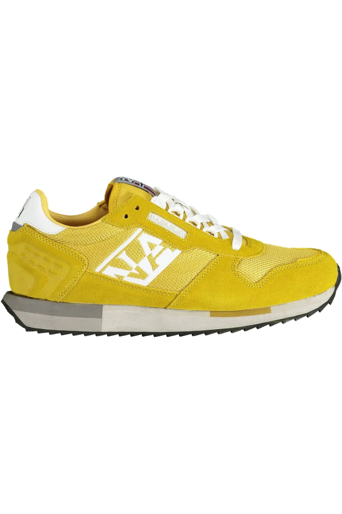 Yellow Leather Men Sneaker sold by Louxly