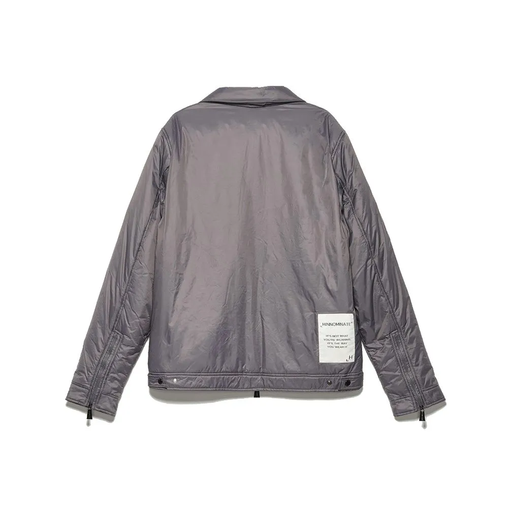 Elegant Nylon Zip-Up Jacket sold by Louxly product image thumbnail 2