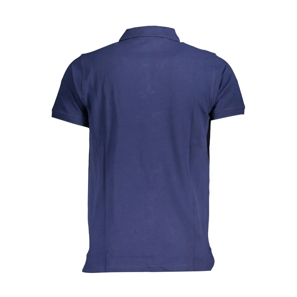 Blue Cotton Polo Shirt sold by Louxly product image thumbnail 2