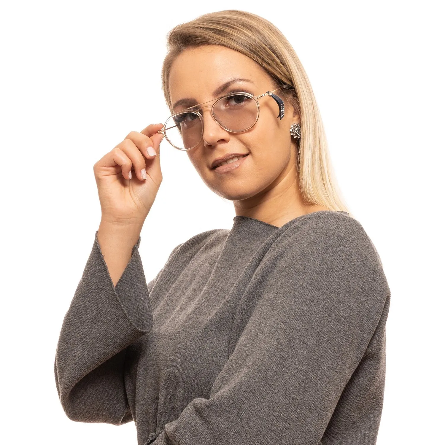 Gold Unisex Sunglasses sold by Louxly product image thumbnail 4