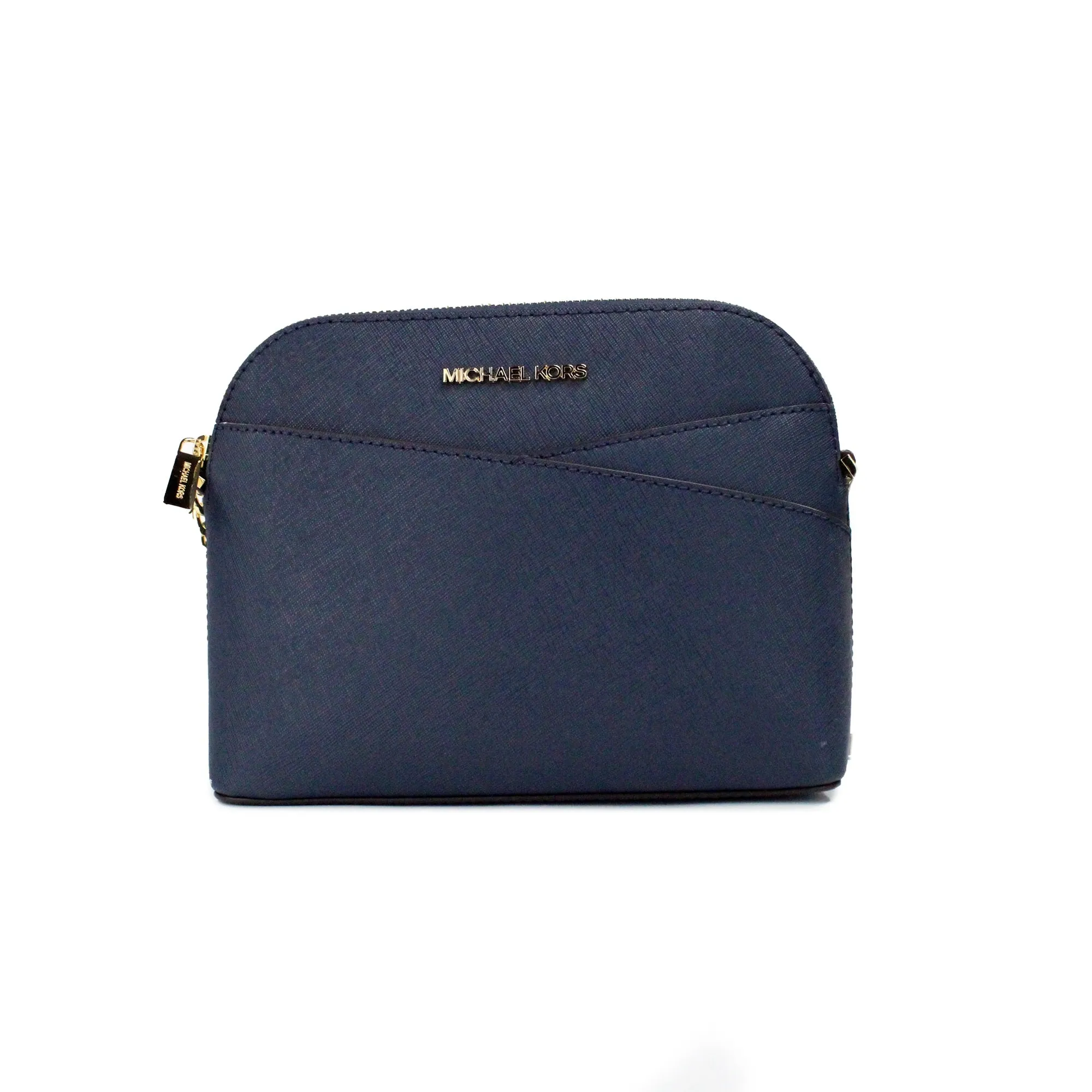 Jet Set Navy Medium X Dome Leather Crossbody Bag Purse sold by Louxly