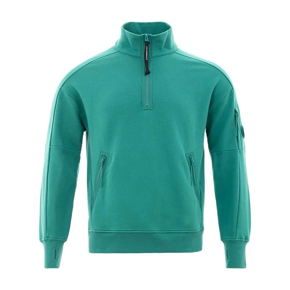 CP Company Cotton Crewneck Green sold by Louxly