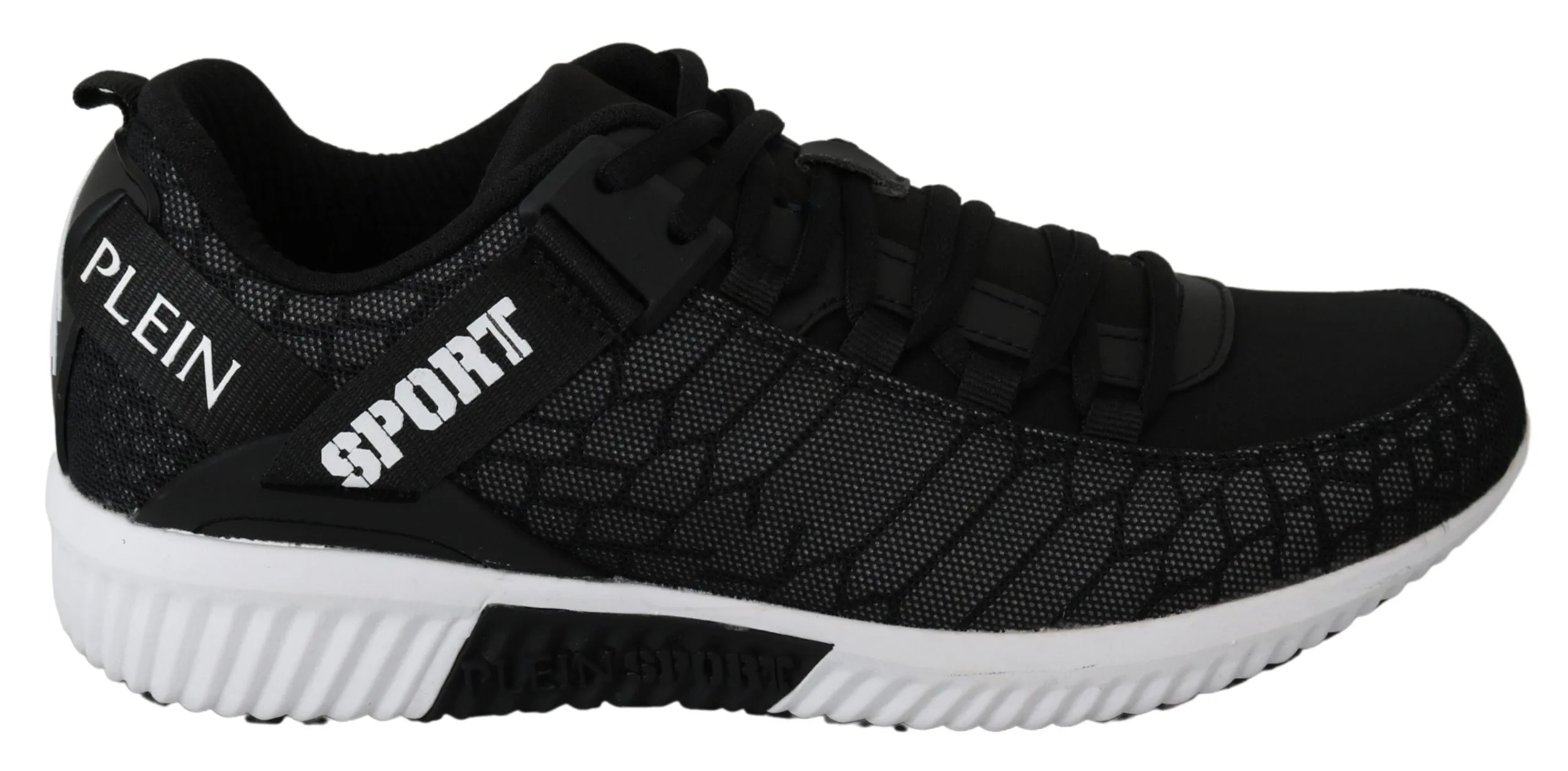 Elegant Black Casual Sneakers for the Discerning Gentleman sold by Louxly
