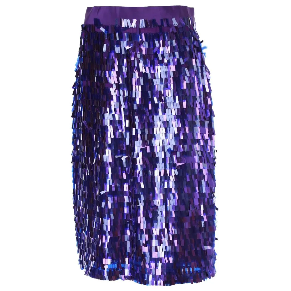 Purple Polyester Skirt sold by Louxly product image thumbnail 2