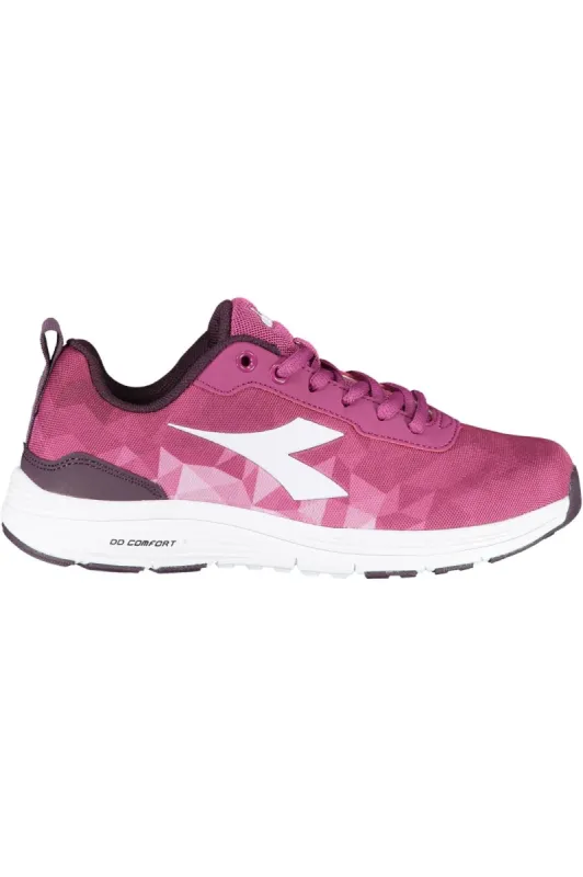 Chic Purple Sports Sneakers with Contrasting Sole sold by Louxly