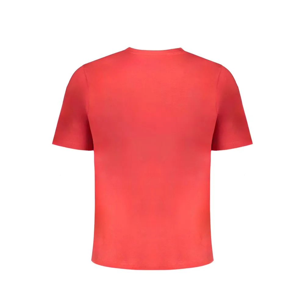 Red Cotton T-Shirt sold by Louxly product image thumbnail 2