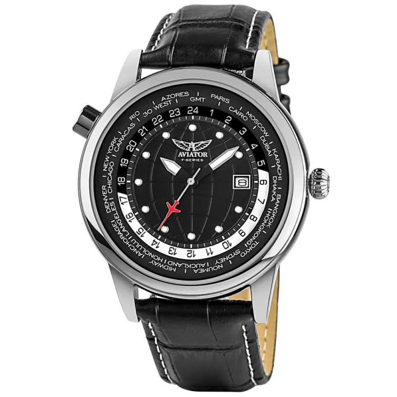 Silver Men Watch made by Louxly