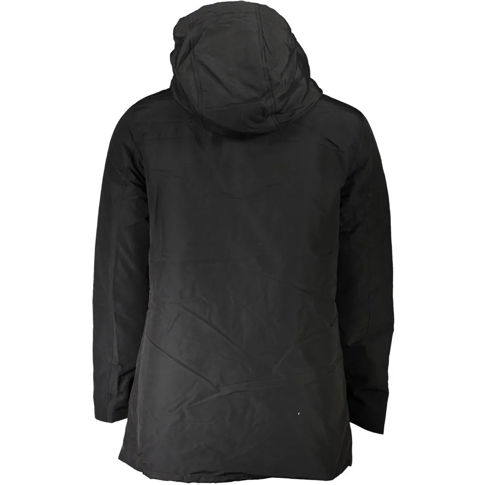Black Cotton Jacket sold by Louxly product image thumbnail 2