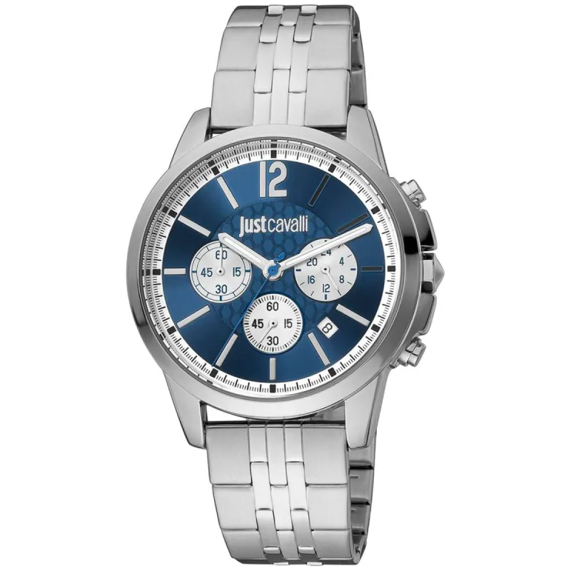 Silver Men Watch made by Just Cavalli