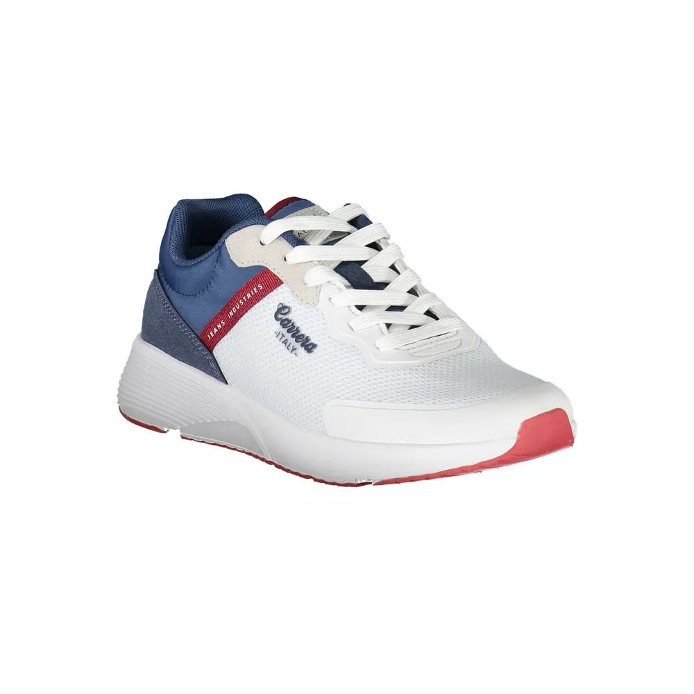 Sleek White Sports Sneakers with Contrast Accents sold by Louxly product image thumbnail 3