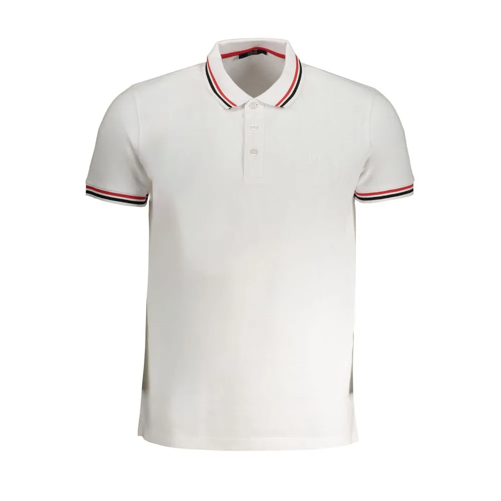 White Cotton Polo Shirt sold by Louxly