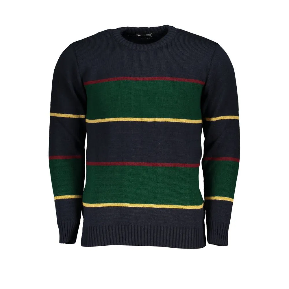 Blue Fabric Sweater sold by Louxly