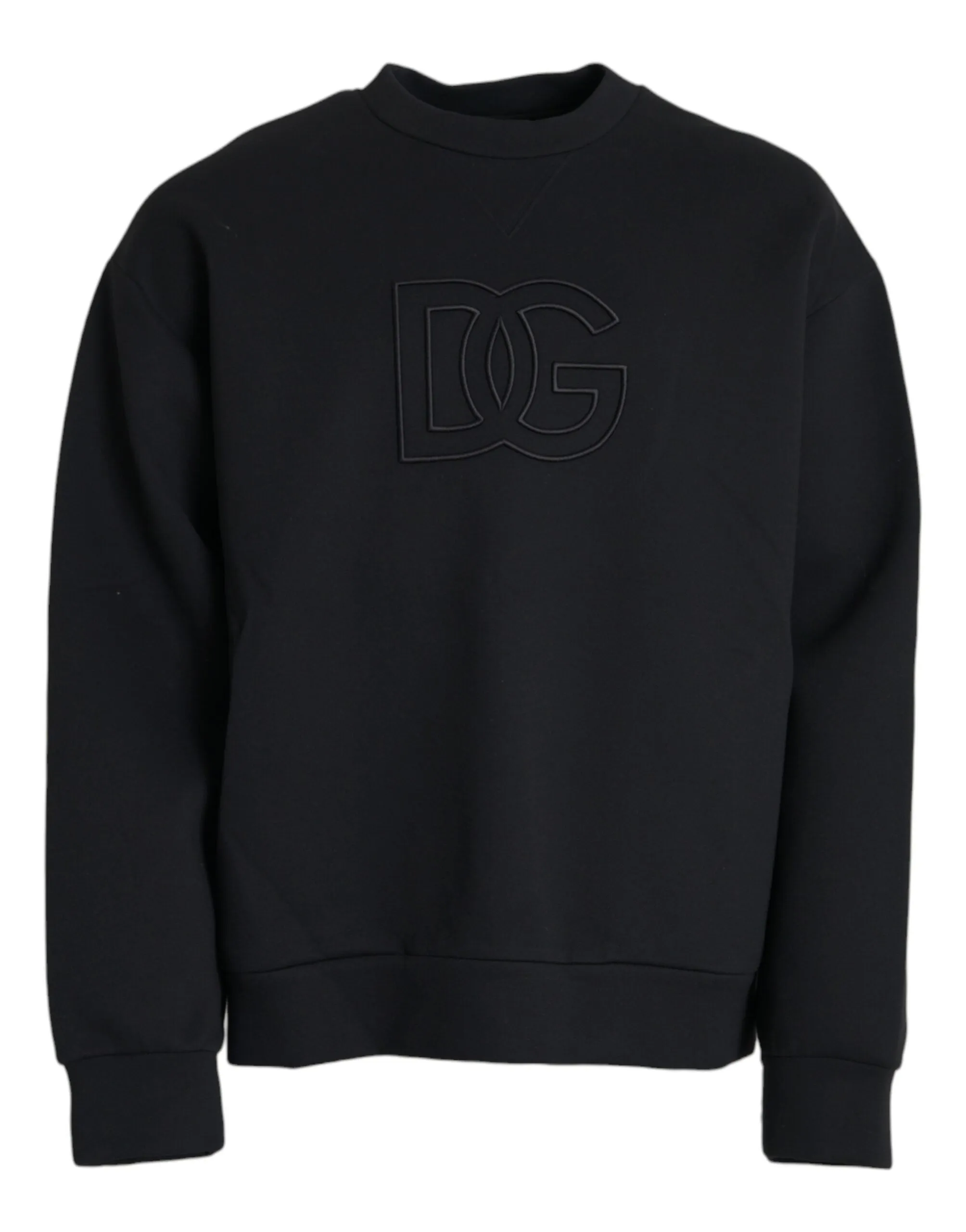 Black DG Logo Pullover Sweatshirt Sweater sold by Louxly