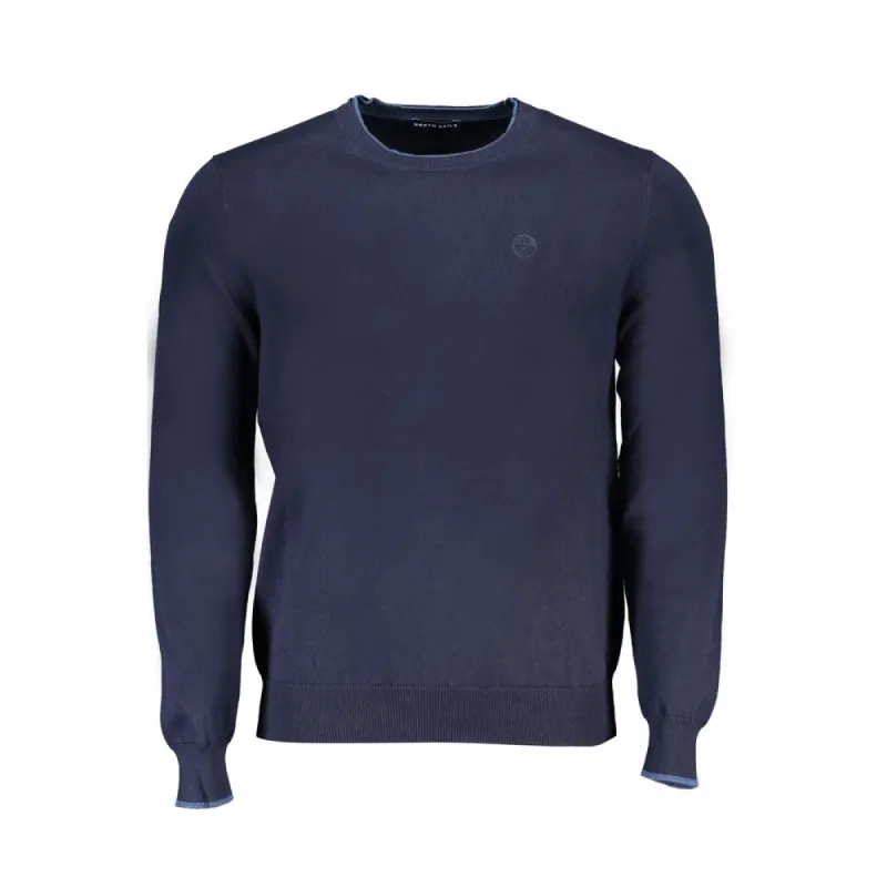 Blue Cotton Sweater sold by Louxly