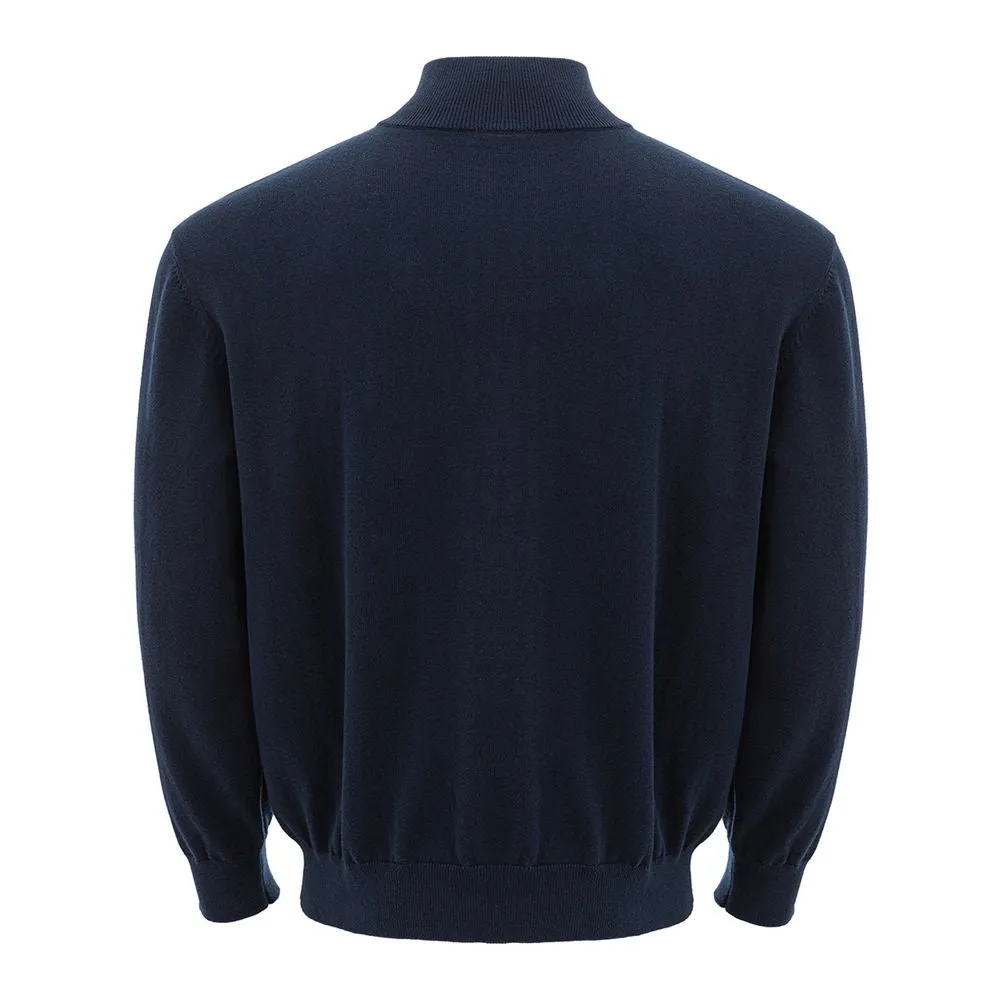 Blue Cotton Sweater sold by Louxly product image thumbnail 2
