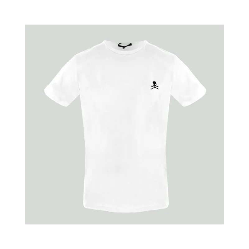 White  T-Shirt made by Philipp Plein