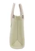 Mirella Small Powder Blush Canvas Shopper Crossbody Handbag Purse sold by Louxly