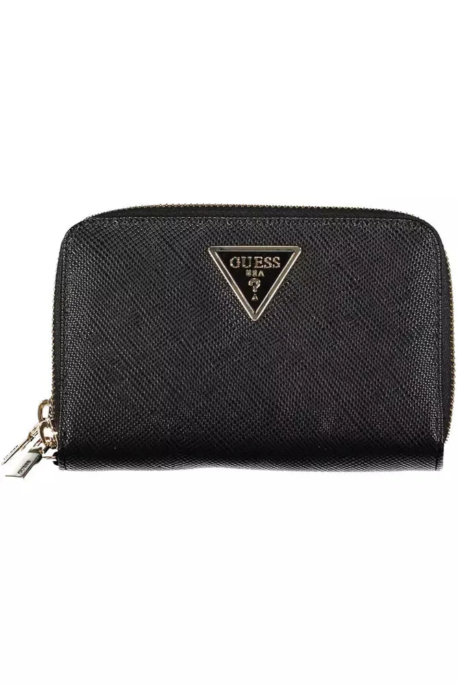 Black Polyethylene Women Wallet sold by Louxly