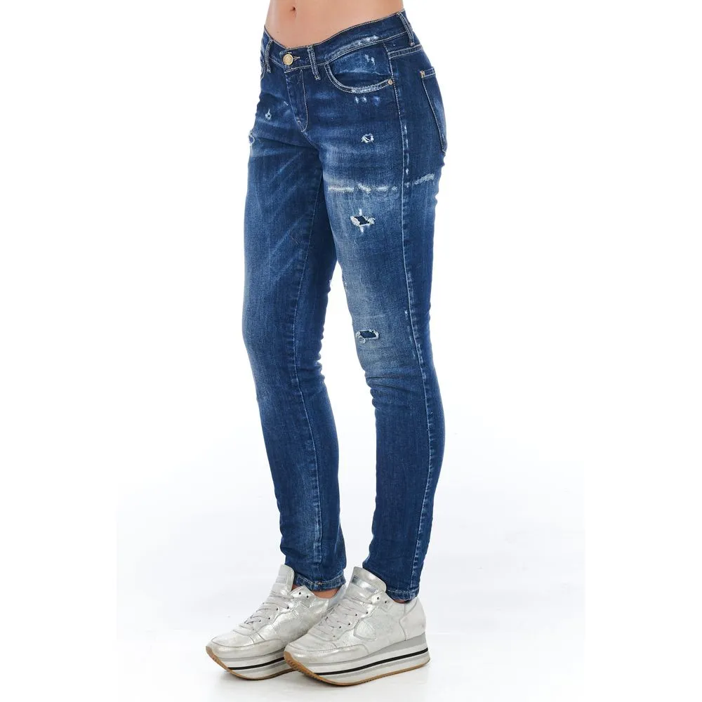 Blue Cotton Women Jean sold by Louxly product image thumbnail 2