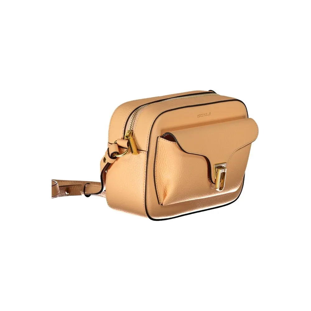 Orange Leather Handbag sold by Louxly product image thumbnail 3