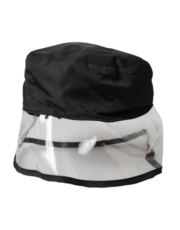 Black Polyester Plastic Bucket Hat Men sold by Louxly