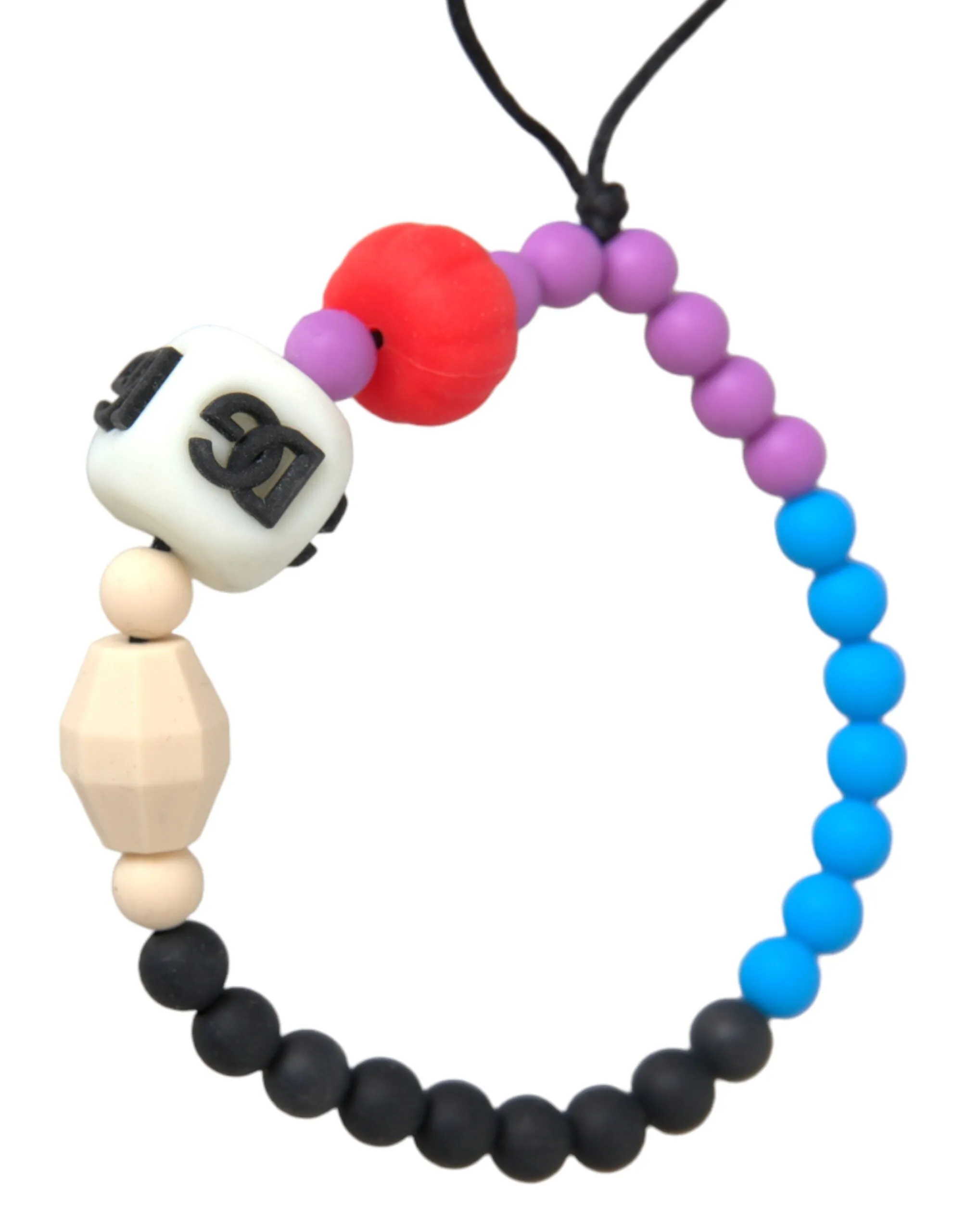 Multicolor Beaded DG Charm Fashion Bracelet sold by Louxly product image thumbnail 2
