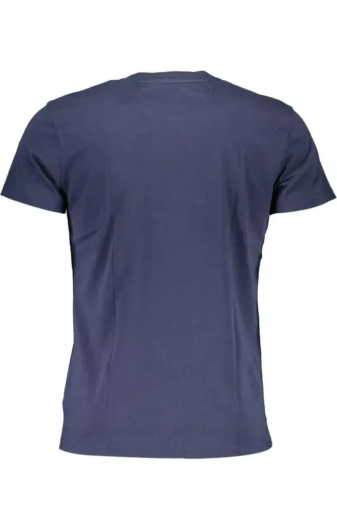 Blue Cotton Men T-Shirt sold by Louxly product image thumbnail 2