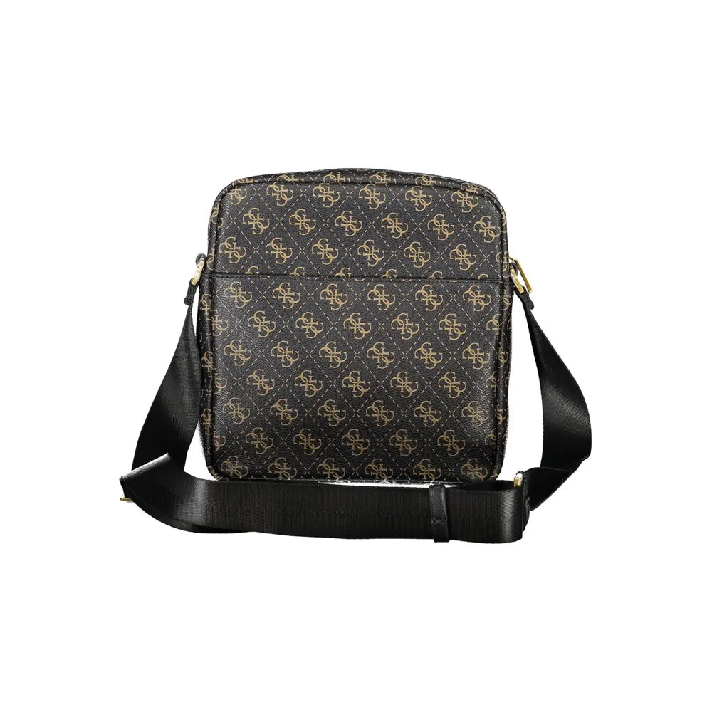 Chic Brown Shoulder Bag with Ample Storage sold by Louxly product image thumbnail 2