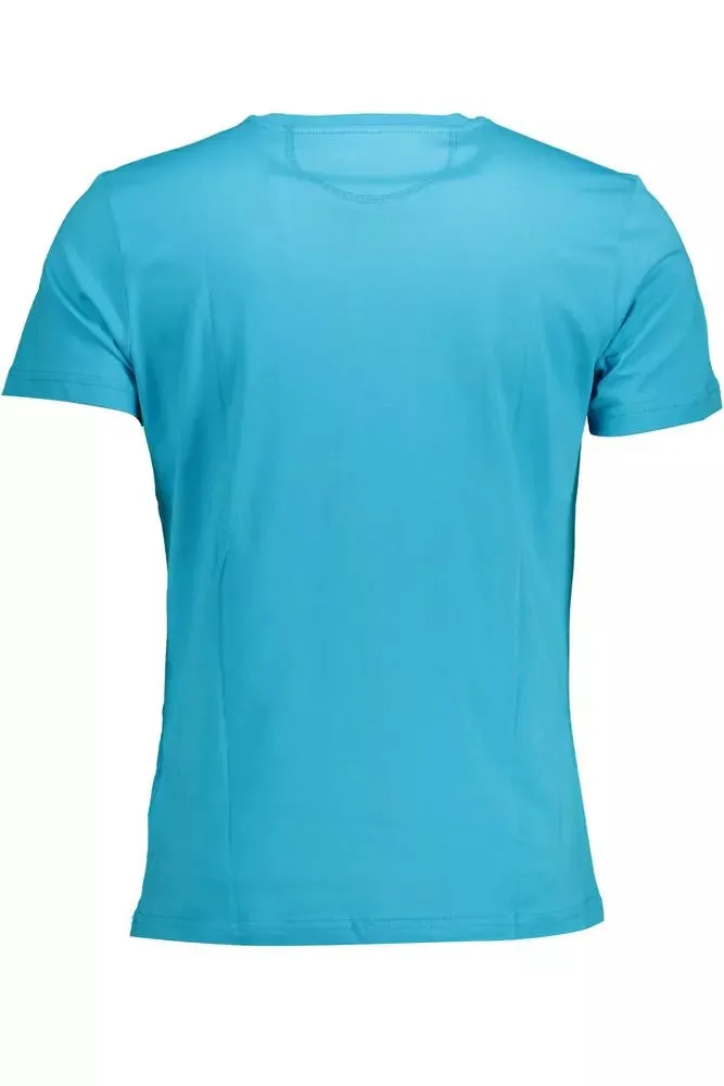 Blue Cotton Men T-Shirt sold by Louxly product image thumbnail 2