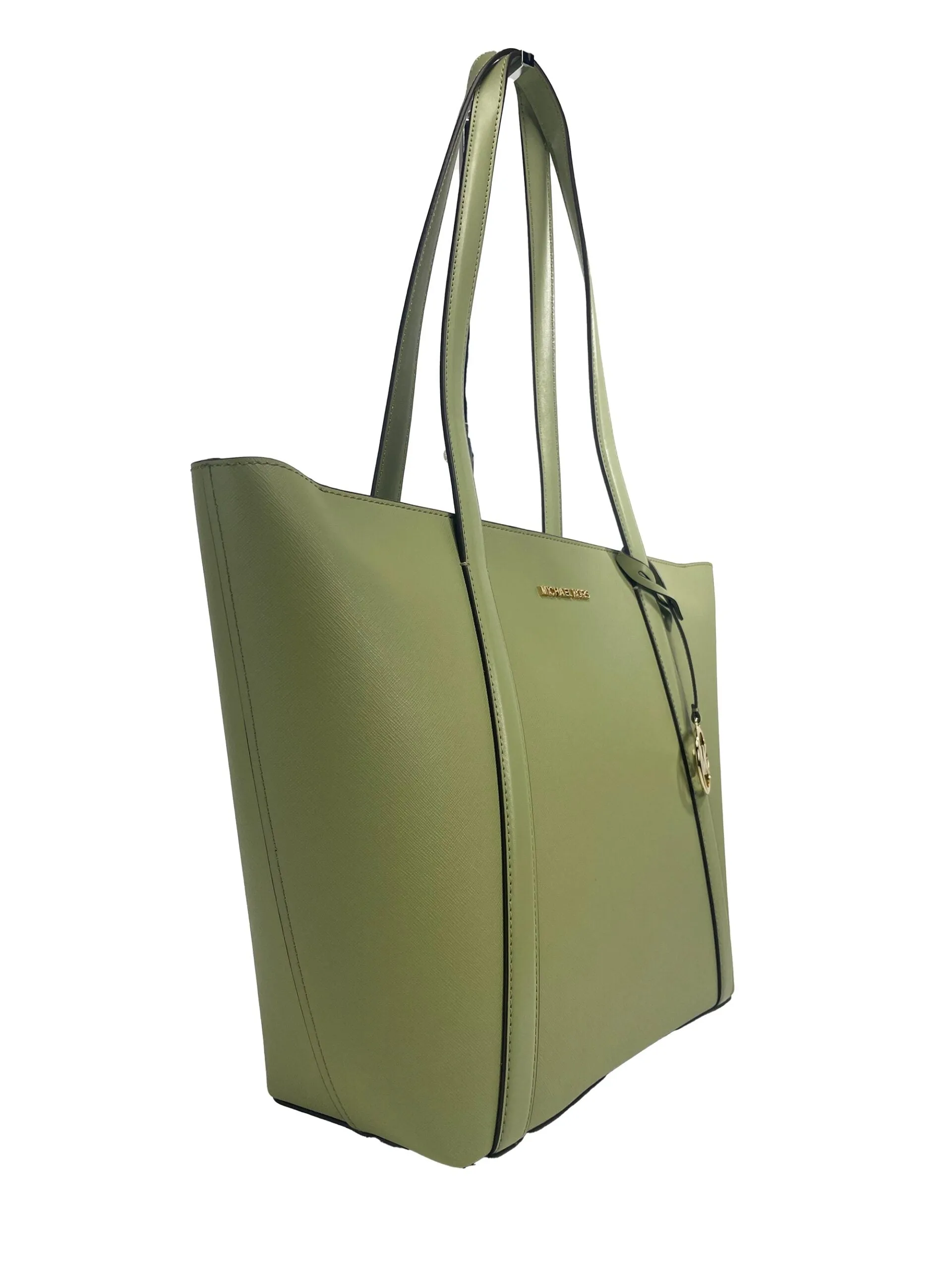 Large Pratt Shoulder Zip Tote Bag Light Sage sold by Louxly product image thumbnail 2