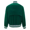 Green Polyester Jacket sold by Louxly
