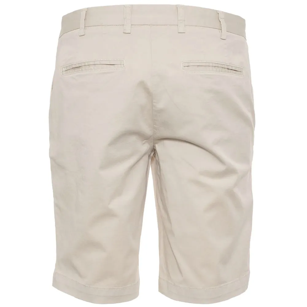 Elegant Beige Bermuda Shorts with Logo Patch sold by Louxly product image thumbnail 2