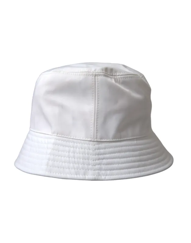 White Cotton Cap Bucket Capello Hat Men sold by Louxly
