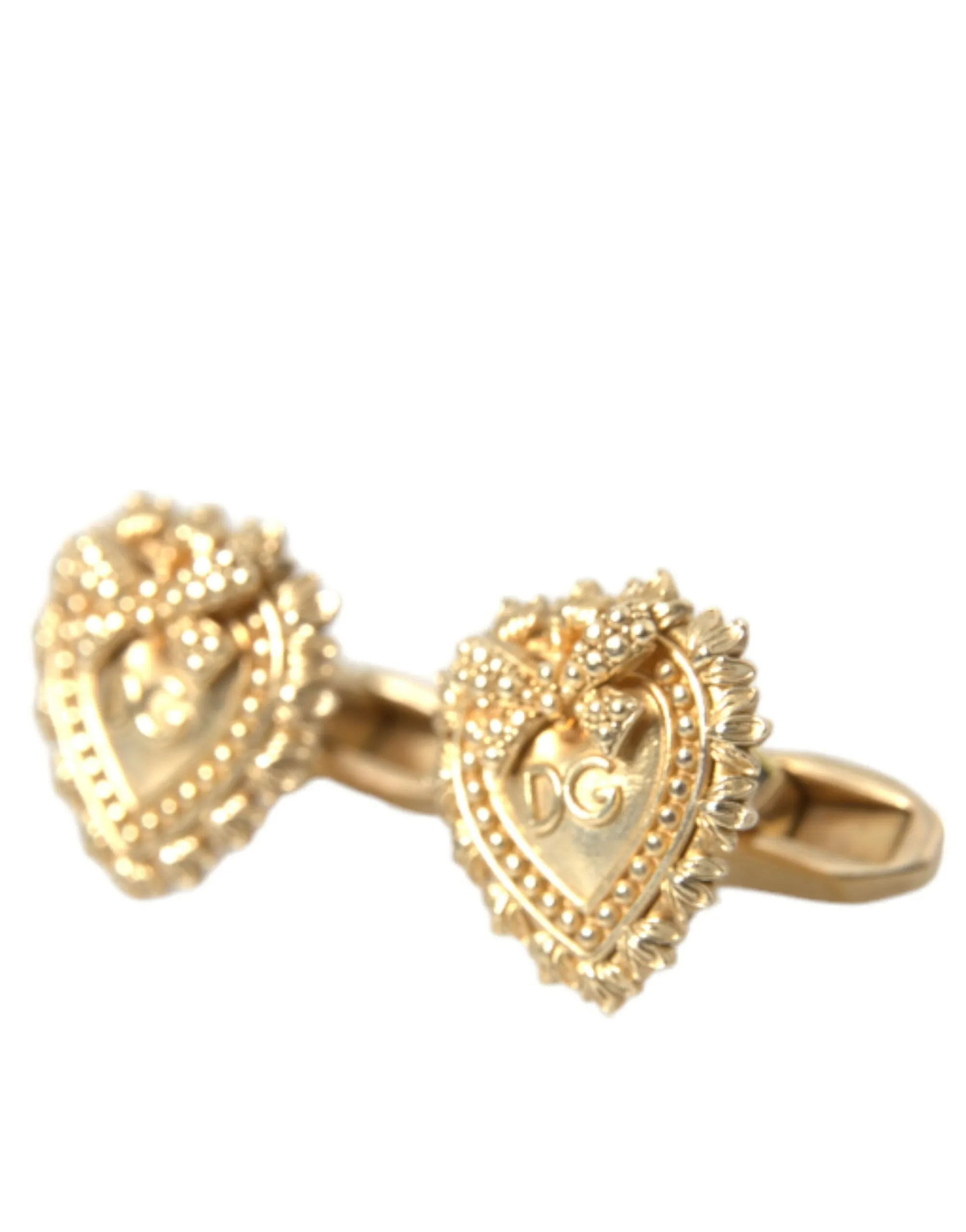 Gold Plated 925 Sterling Silver Devotion Cufflink sold by Louxly product image thumbnail 2