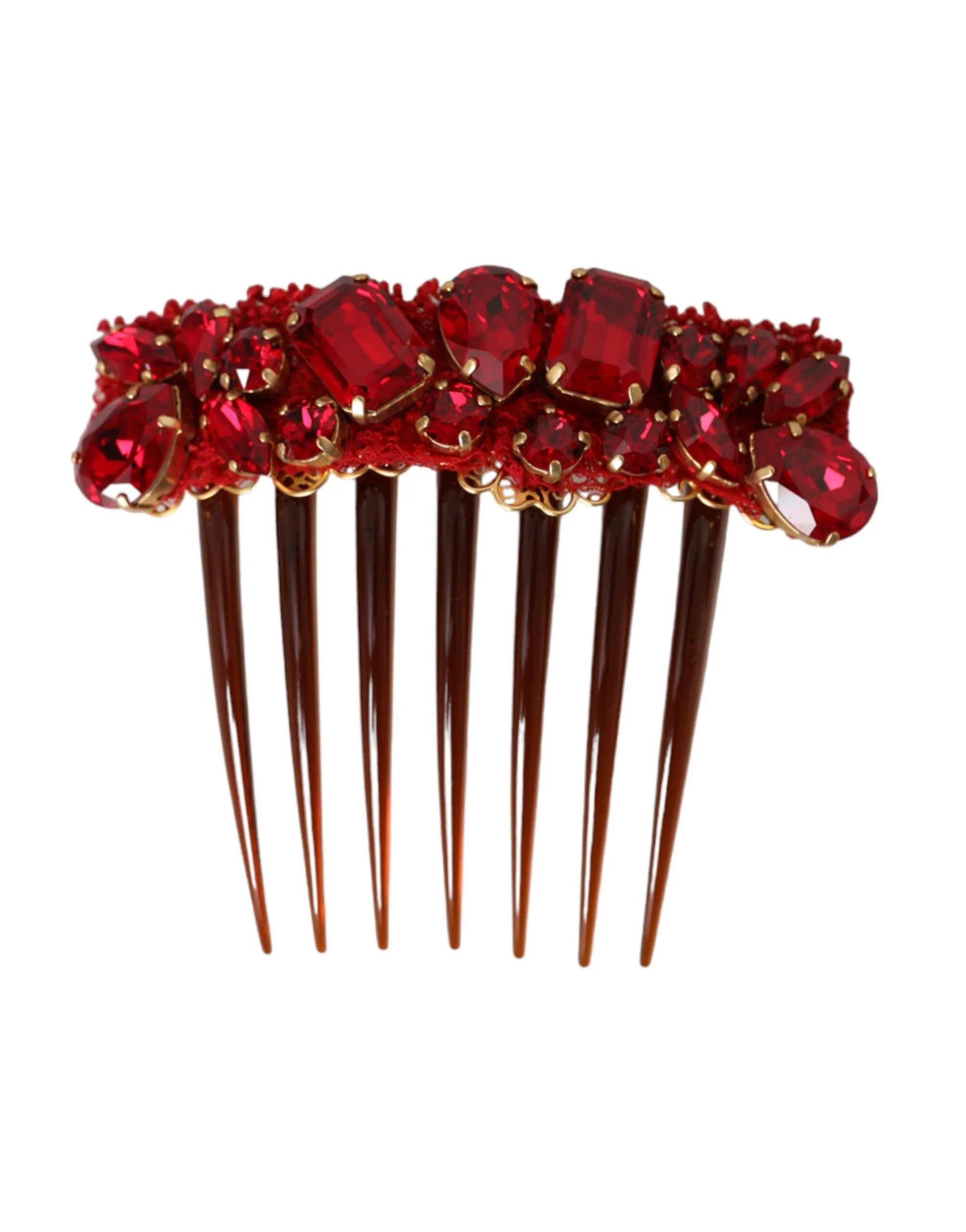 Gold Brass Crystal Jewelry Brooch Hair Pin sold by Louxly