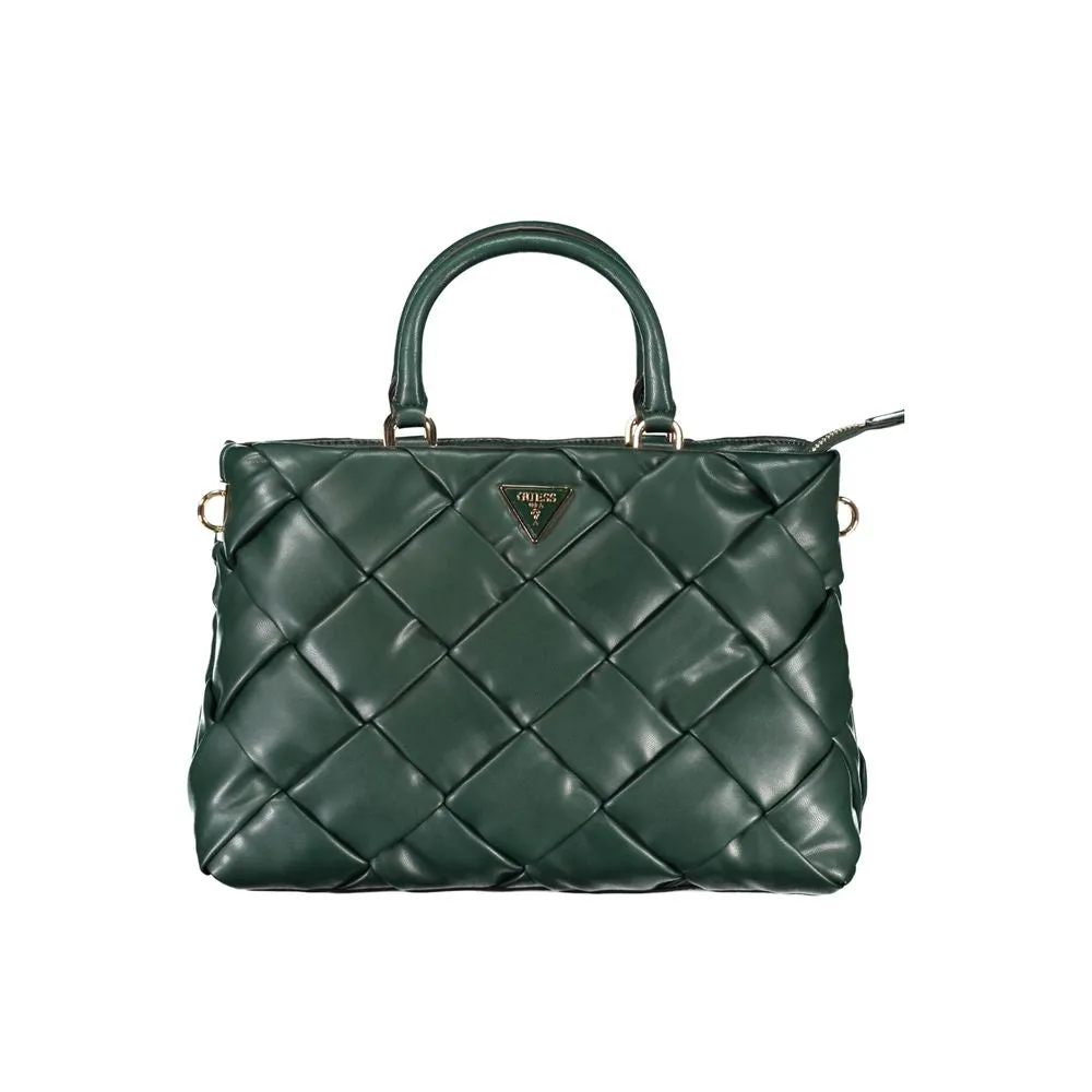 Green Polyethylene Handbag sold by Louxly