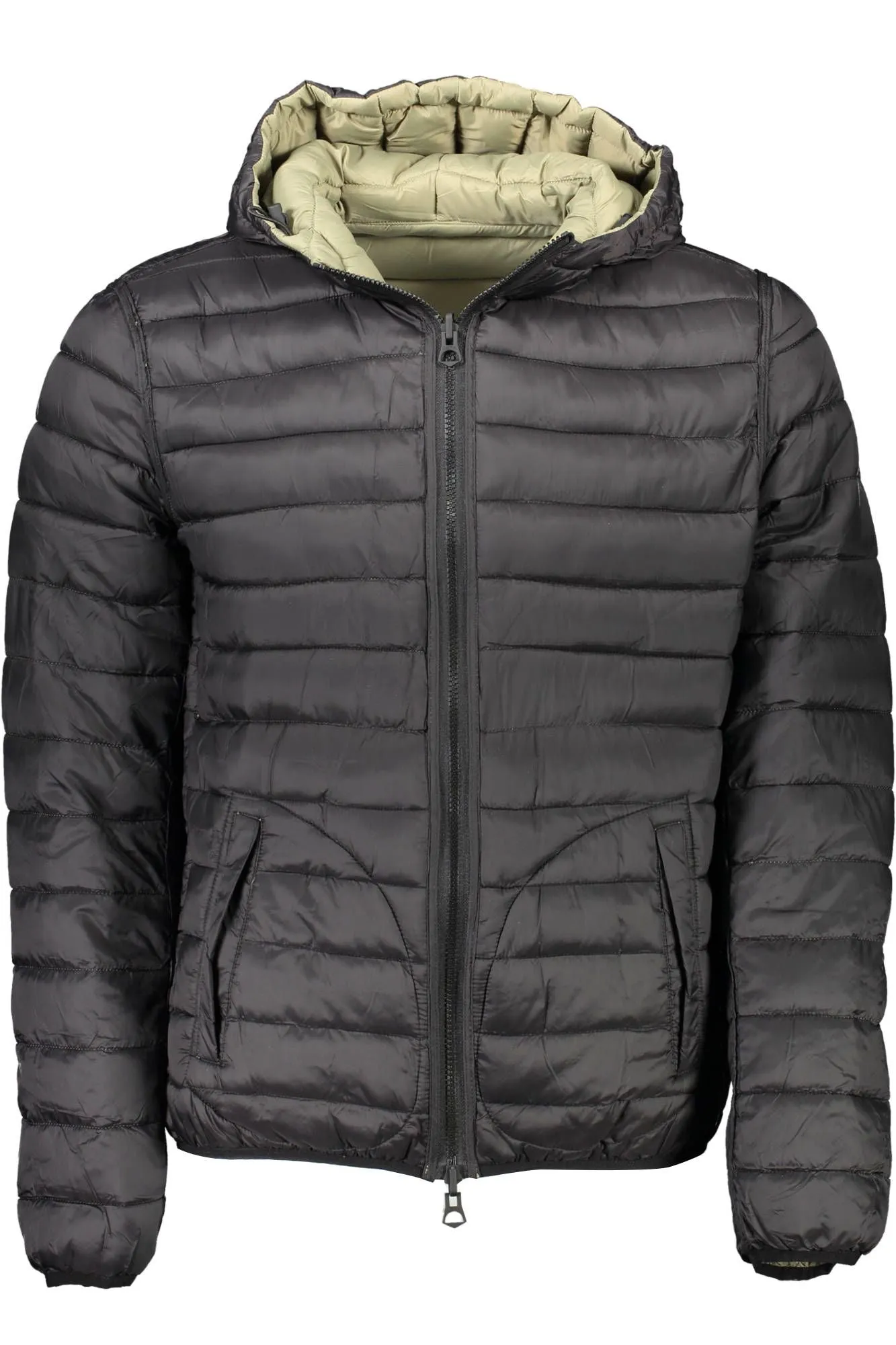 Green Nylon Men Jacket sold by Louxly product image thumbnail 3