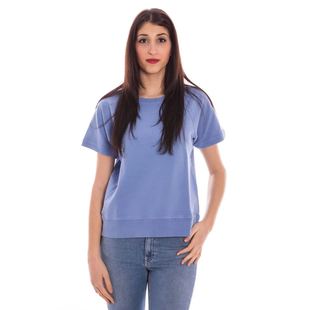 Blue Cotton Sweater sold by Louxly