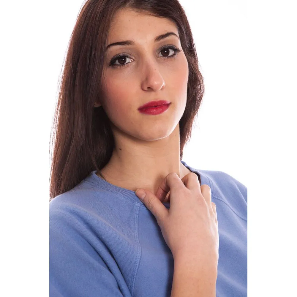 Blue Cotton Sweater sold by Louxly product image thumbnail 2