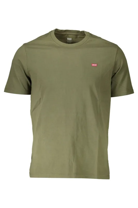 Classic Cotton Crew Tee in Lush Green sold by Louxly