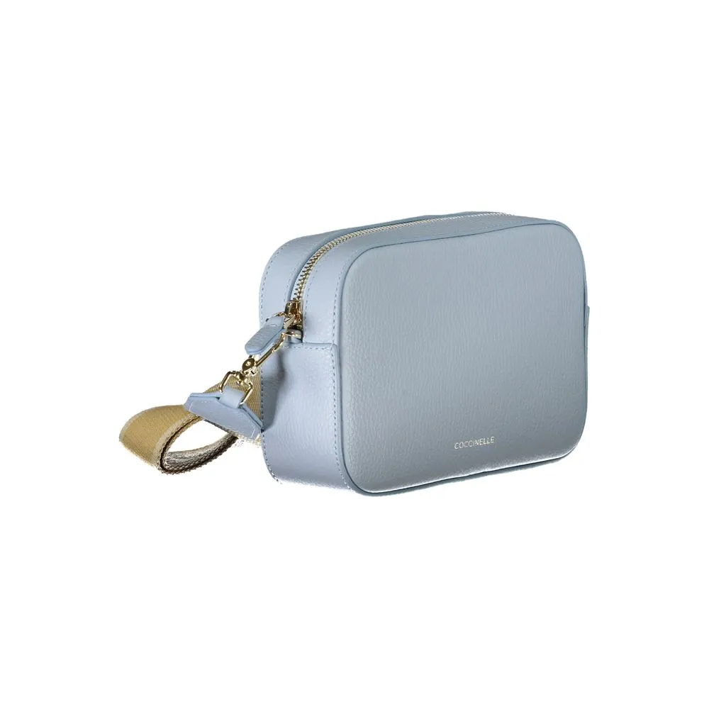 Light Blue Leather Handbag sold by Louxly product image thumbnail 3